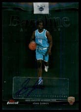 2025-26 Finest Baseline Autographs Sion James #BA-SJ card