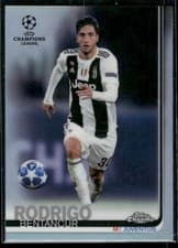 Rodrigo Bentancur 2018 Topps Chrome UEFA Champions League card