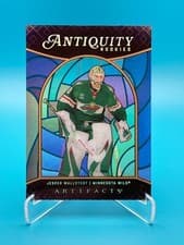 2024-25 Upper Deck Artifacts Antiquity Rookies Jesper Wallstedt #ATR-7 card