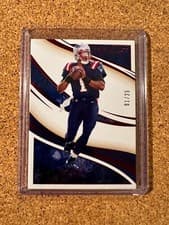 Cam Newton 2020 Panini Immaculate Collection card