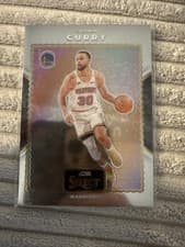 Stephen Curry 2024 Panini Select Score Select Throwback card
