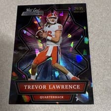 Trevor Lawrence 2021 Wild Card Alumination card