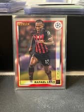 Rafael Leao 2022 Topps Merlin Chrome UEFA Club Competitions card