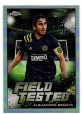 Alejandro Bedoya 2022 Topps Chrome MLS Field Tested card