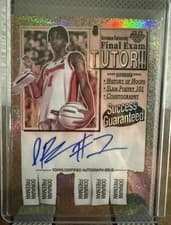 Donavan Freeman 2024-25 Bowman University Chrome Final Exam Autographs card