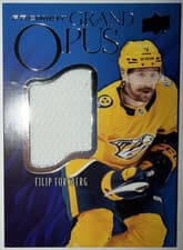 2024-25 Upper Deck Premier Grand Opus Jersey Filip Forsberg #GO-FF card