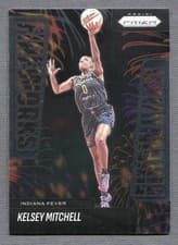 2025 Panini Prizm WNBA Fireworks Kelsey Mitchell #6
