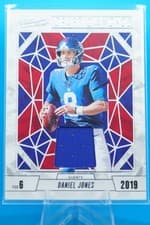 Daniel Jones 2024 Panini Absolute Draft Diamonds Jersey card