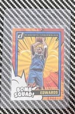 Anthony Edwards 2024 Panini Donruss Bomb Squad card