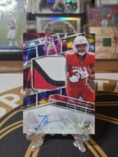 2024 Panini Spectra Rookie Patch Autographs Trey Benson #219 card