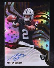 2025 Panini Revolution Revolution Signatures Ashton Jeanty #5