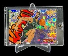 Jayson Tatum 2024 Panini Revolution Kaboom Horizontal card