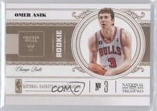 Omer Asik 2010 Panini National Treasures card