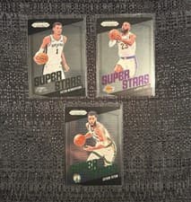 2024-25 Panini Prizm Deca Superstars Jayson Tatum #9 card