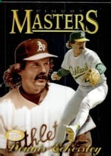 Dennis Eckersley 2021 Topps Finest 1997 Masters card