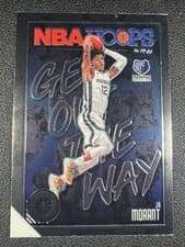 2019 Panini Hoops Premium Stock Get Out The Way Ja Morant Holo #12 card
