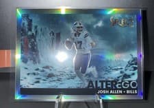 2025 Panini Select Alter Ego Josh Allen #9 card