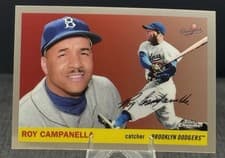2025 Topps Chrome Platinum 1955 Cards That Never Were Roy Campanella #55NW-5 card