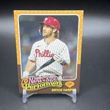 2024 Topps Heritage Mini New Age Performers Bryce Harper #NAP-14 card