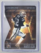 2025 Panini Silhouette Super Bowl Marcus Allen #16 card