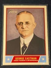2025 Topps Heritage Notable Americans George Eastman #NS-63 card