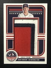 2025 Panini Stars & Stripes Jumbo Material Jersey Prime Grady Emerson #JMJ-MI card