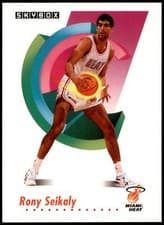 Rony Seikaly 1991-92 SkyBox Base Set card
