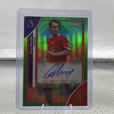 Gary Neville 2026 Topps Chrome Premier League Autograph card