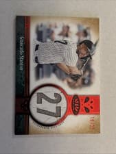 Giancarlo Stanton 2026 Topps Tier One Jersey Number Relics card