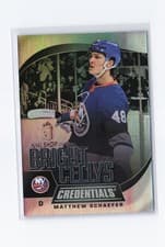 2025-26 Upper Deck Credentials Bright Cellys Matthew Schaefer #BC-2 card