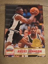 Avery Johnson 1993-94 Hoops Base Set card