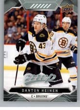 Danton Heinen 2019 Upper Deck MVP card