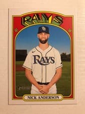 Nick Anderson 2021 Topps Heritage card