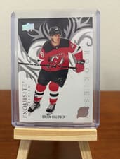 2024-25 Upper Deck Ice Exquisite Collection Rookies Brian Halonen #R-1 card