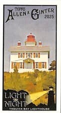 2025 Topps Allen & Ginter Light The Night (Minis) Yaquina Bay Lighthouse #LTN-16 card