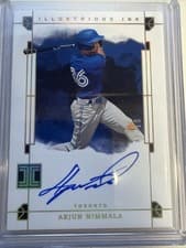 Arjun Nimmala 2024 Panini Impeccable Illustrious Ink card