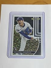 Yoshinobu Yamamoto 2024 Topps Update Black Gold card