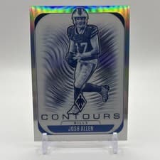 Josh Allen 2025 Panini Phoenix Contours card