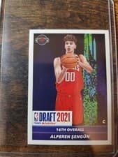 Alperen Sengun 2021-22 Panini NBA Sticker & Card Collection Base Set card