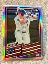 Ace Reese 2026 Panini Stars and Stripes Prizm USA card