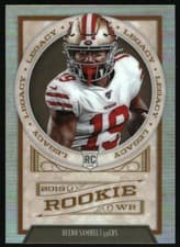 Deebo Samuel 2019 Panini Chronicles Legacy card