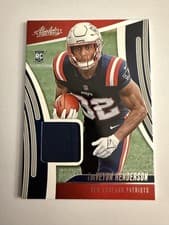 2025 Panini Absolute Absolute Rookie Materials TreVeyon Henderson #ARM-THN card