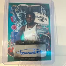 2025 Topps Chrome McDonald's All American Billboard Ink Tounde Yessoufou #BI-TY card