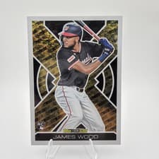 2025 Topps Update Topps Black Gold James Wood #BG-3 card