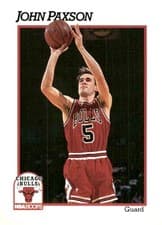 John Paxson 1991-92 Hoops Base Set card