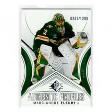 Marc-Andre Fleury 2024 SP Authentic Profile card