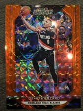 Damian Lillard 2018 Panini Prizm Mosaic card