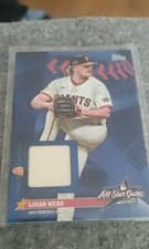 2025 Topps Update All-Star Stitches Logan Webb #AS-LW card