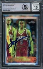 1996 Topps Chrome Allen Iverson #171