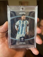Lionel Messi 2024 Panini Prizm Copa America Phenomenon card